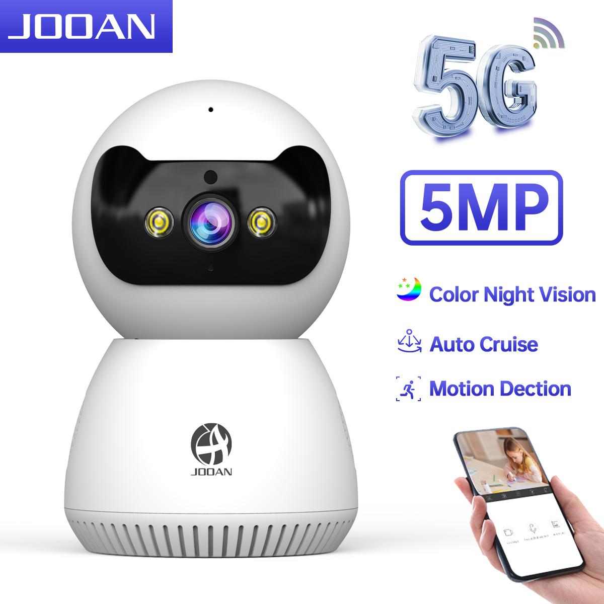 Eufy Camera E220 - JOOAN 5MP 3MP IP カメラ 5G