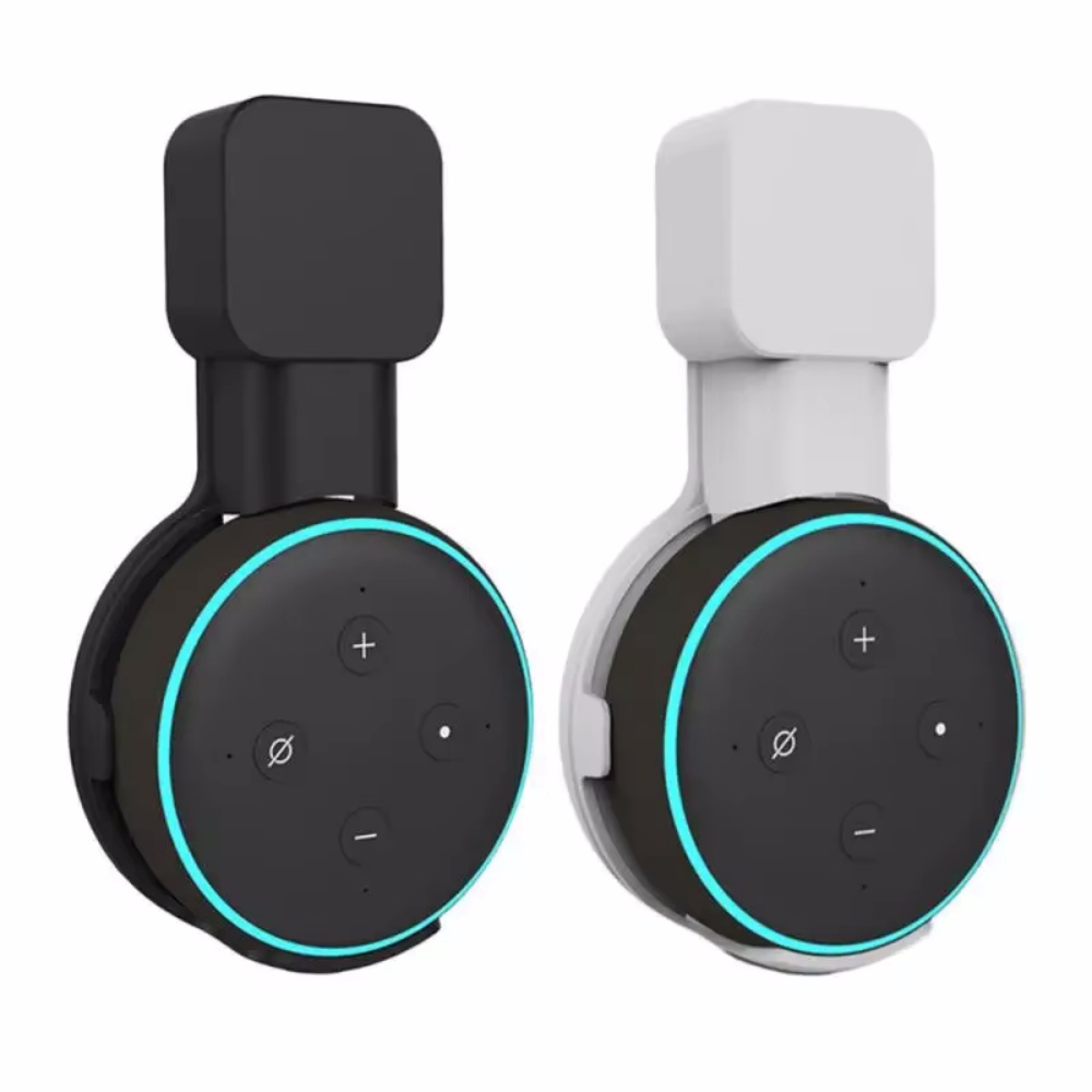 Amazon Speaker Echo Pop - Alexa Echo dot第3世代用壁掛けブラケット,屋内サウンドボックス,ネジなしケーブル管理,スタンドハンガー