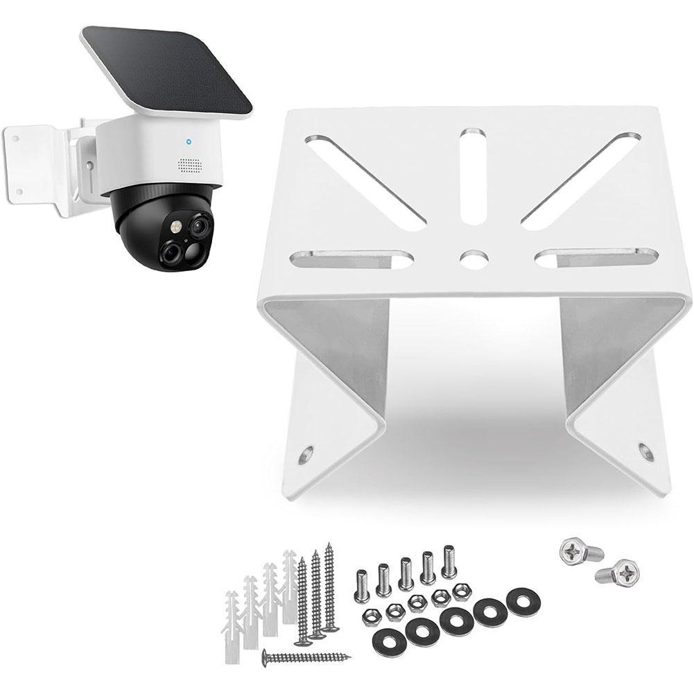 Eufy Camera S340 - メタルコーナーマウント S340用ブラケット PTZカメラ用 Eufy用 360°投光照明カメラ用 投光照明カメラ用LEDライト