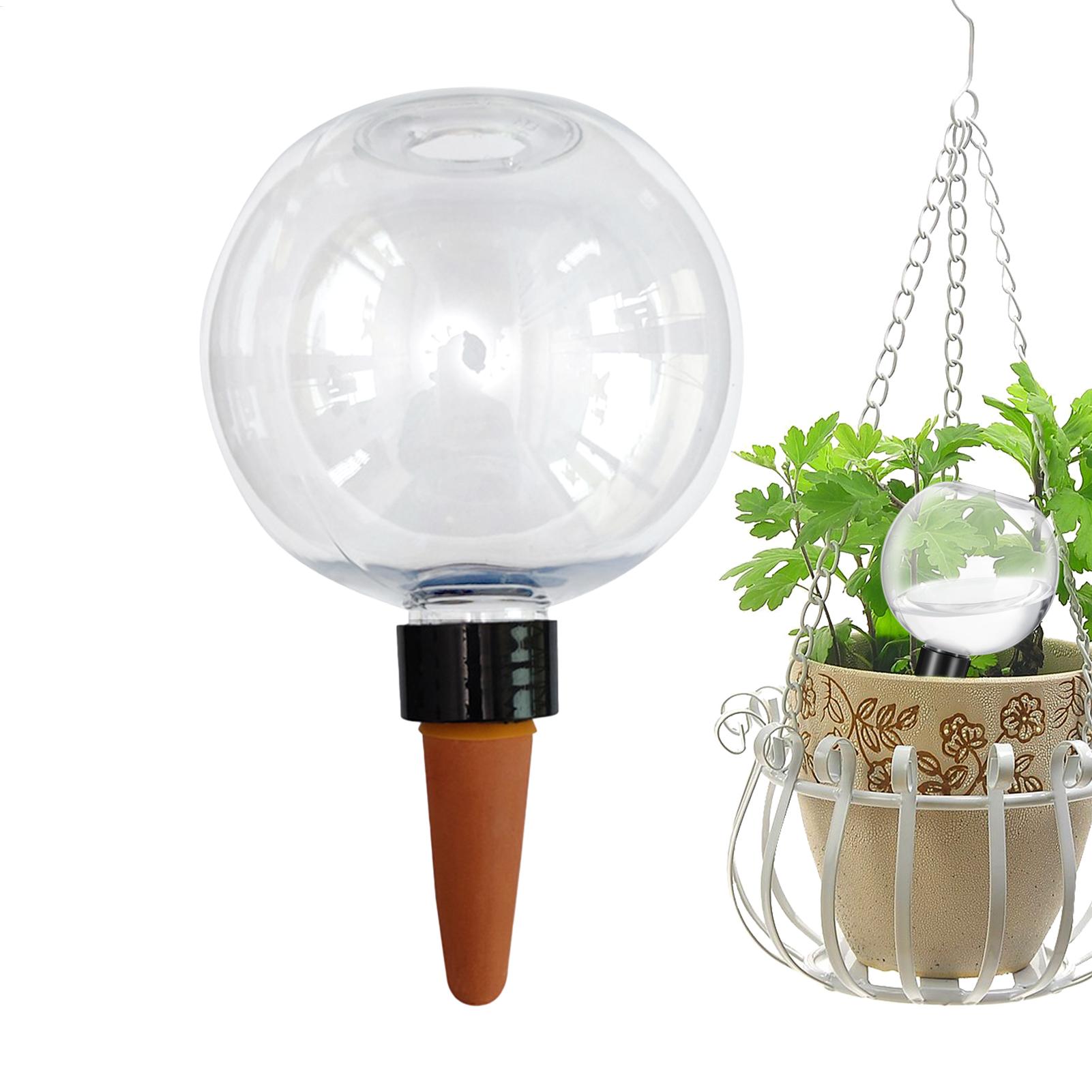Self Watering Insert - 500ml自動植物散水球ガラス球プランターインサート簡単自動散水装置点滴灌漑システム