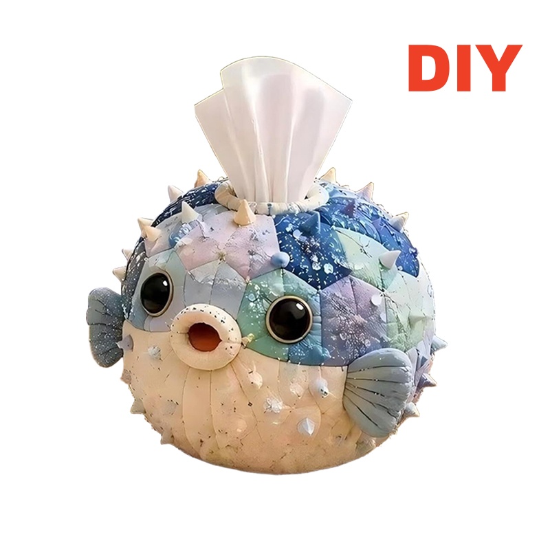DIY 動物型パッチワークティッシュボックスキット手作りキル - Agar Tissue Culture のレビューと価格