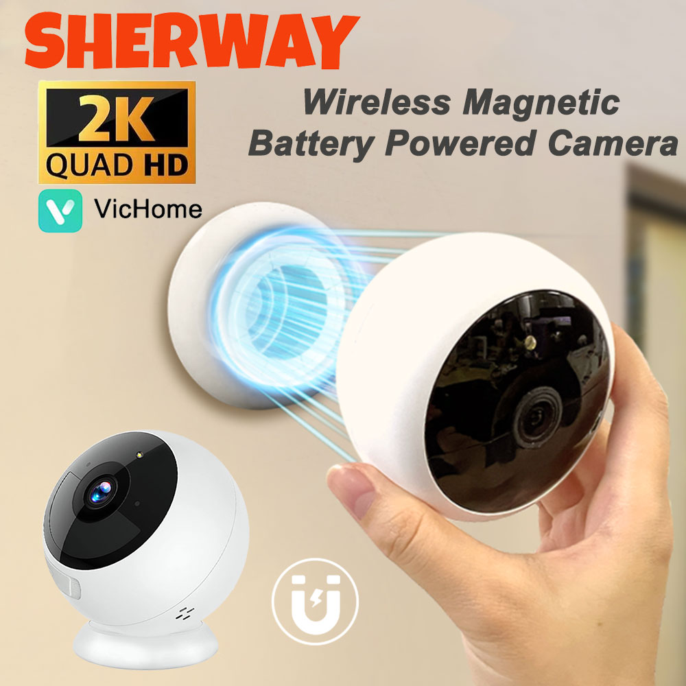 2K 5MP Wifi ホームセキュリティカメラ ワイヤレス - Eufy Camera E220 のレビューと価格