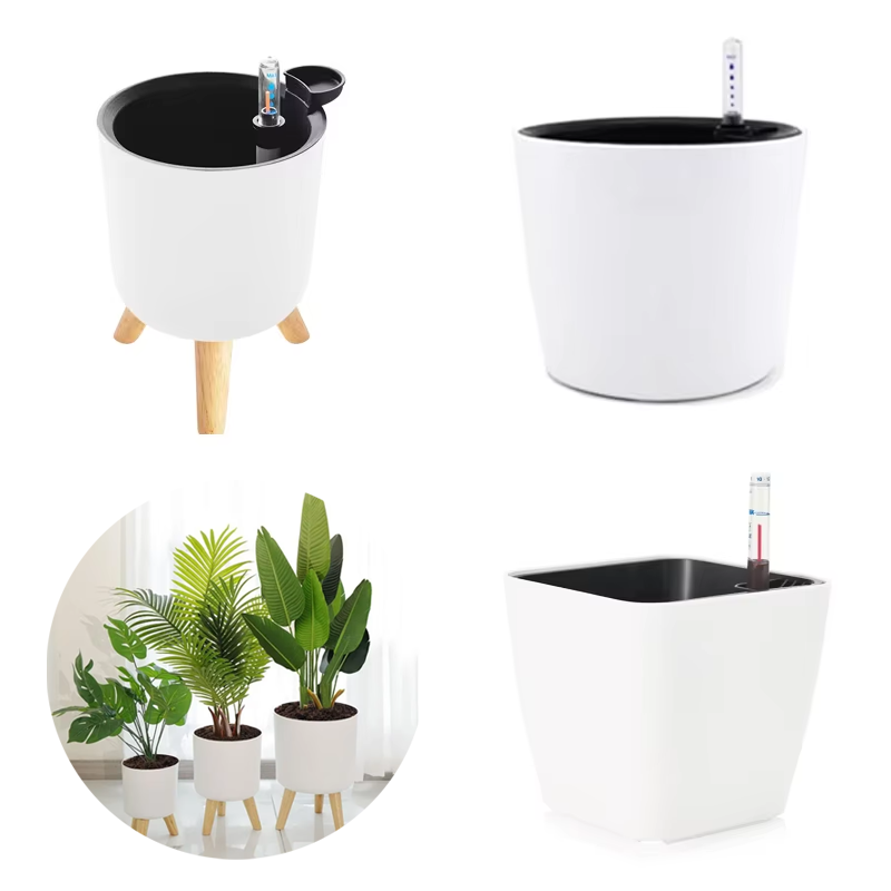 1PC 屋内プラスチック植木鉢自己散水植木鉢水位インジケータ - Self Watering Insert のレビューと価格