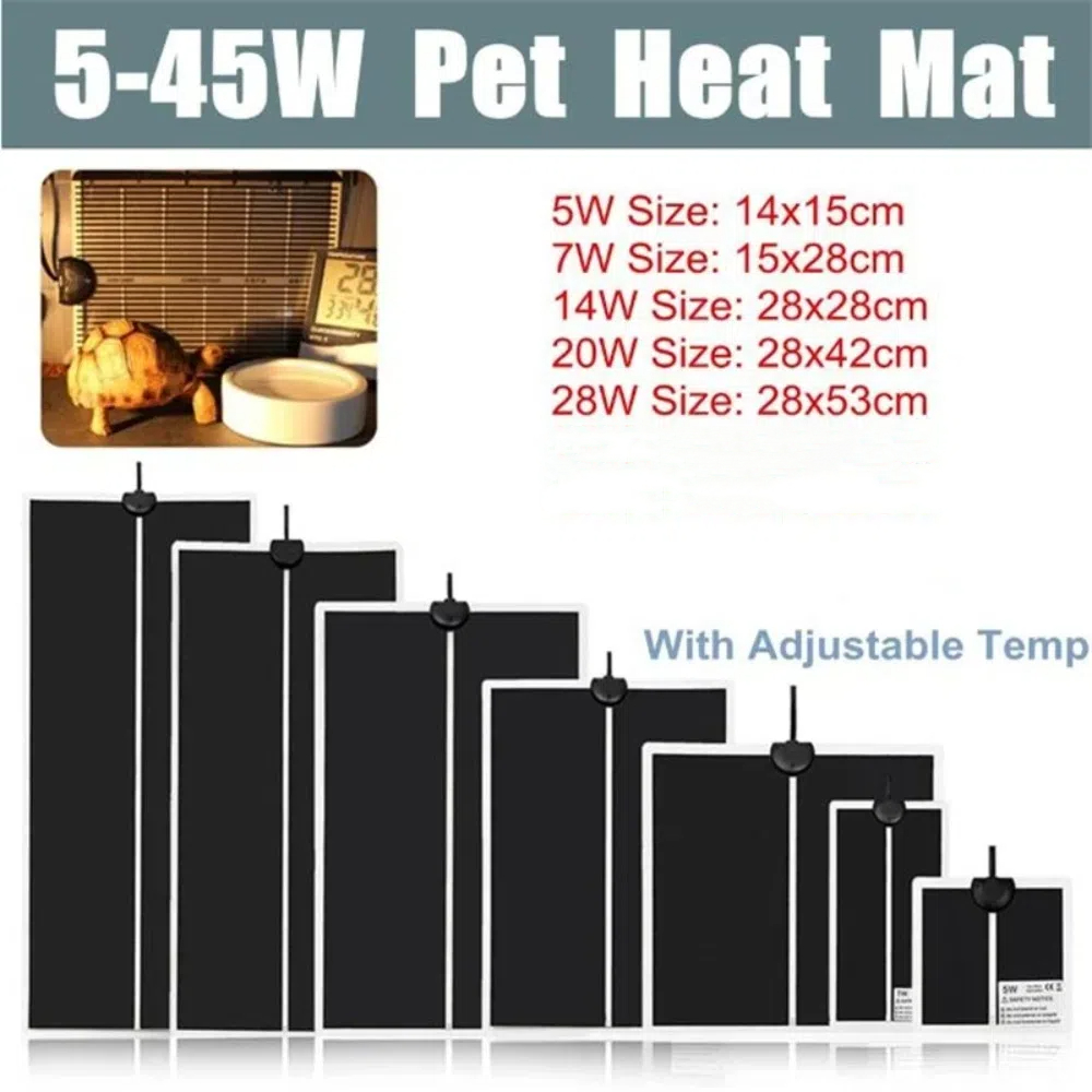 5～28W苗床ヒートマット 植物種子防寒ペット冬用ヒートマッ - Heat Mat Seedling のレビューと価格